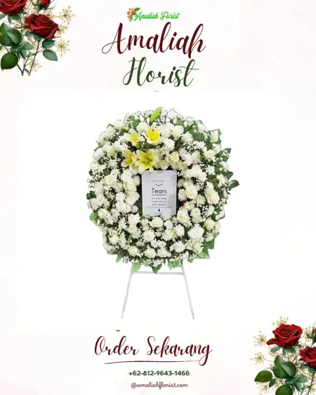 Krans Bunga Duka Petarukan