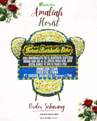 Papan Bunga Duka di Petarukan